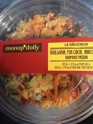 Salade front packaging