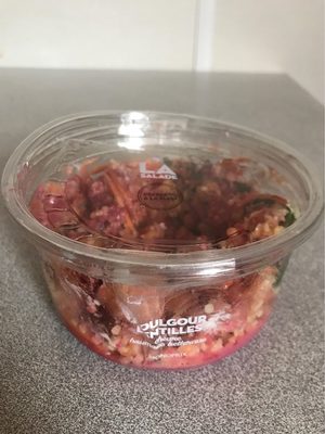 La Salade Boulgour Lentilles Chèvre front packaging