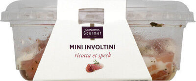 Mini Involtini ricotta et Speck