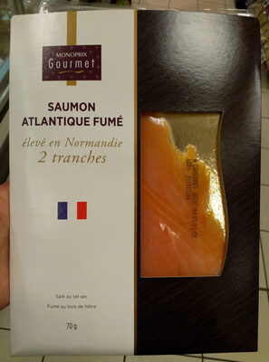 Saumon Atlantique fumé élevé en Normandie