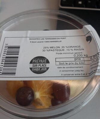 Monoprix prépare sur place