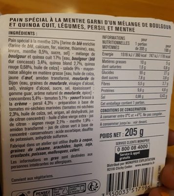 Le special a la libanaise