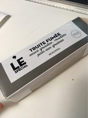 Truite fumée