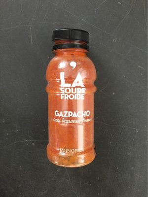 Gazpacho aux légumes frais