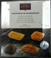 Assortiment de 28 mignardises