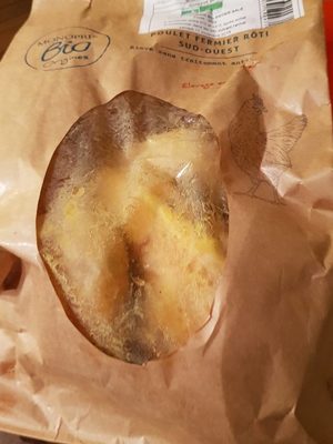 Poulet fermier front packaging