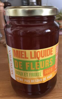 Miel liquide de fleurs
