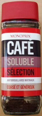 Café soluble sélection
