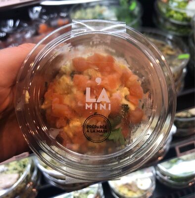 La mini brouillade oeuf saumon