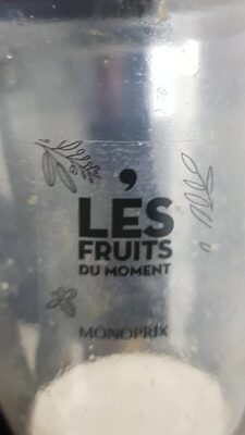 Melon, nectarine, raisin front packaging