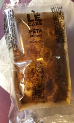 Le cake feta tomate