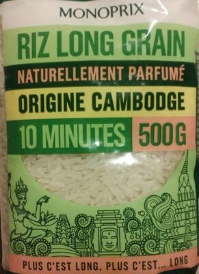 Riz long grain- origine Cambodge