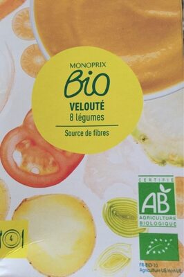 BIO VELOUTE 8 legumed front packaging