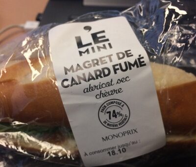 Le mini magret de canard fumé