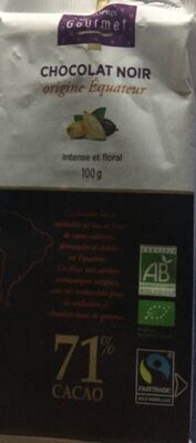 Chocolat noir 71%