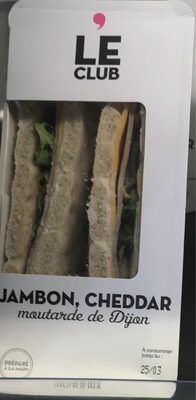 Club jambon cheddar