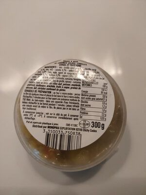 la collab légumes tofu fumé