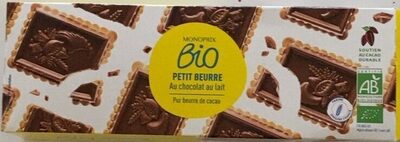 Petit beurre au chocolat au lait