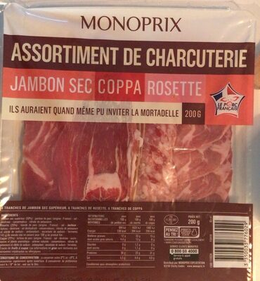 Assortiment de charcuterie