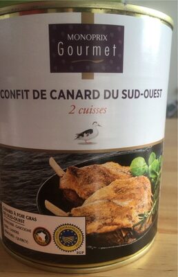 Confit decanard du sud-ouest