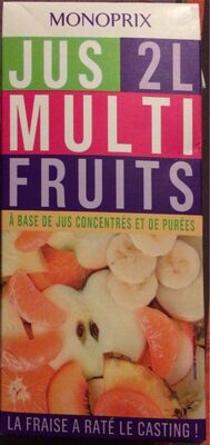 Jus multifruits
