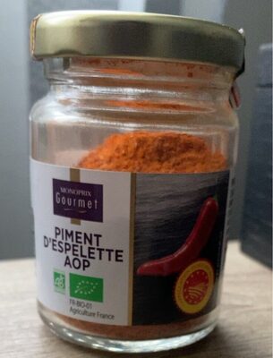 Piment d’espelette AOP
