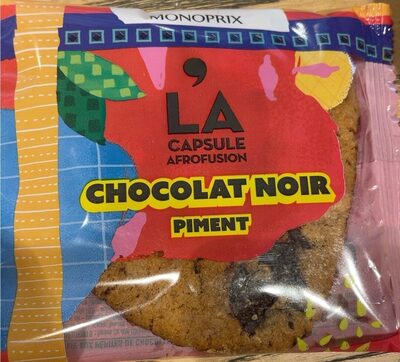 Cookie chocolat piment