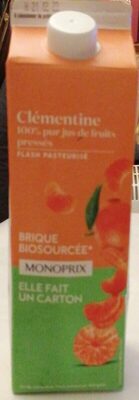 Brique Biosource de clémentine