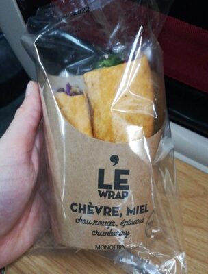 Wrap chèvre miel