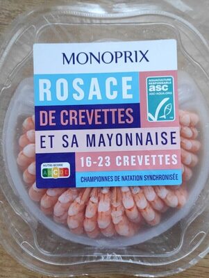 Rosace de crevettes et sa mayonnaise
