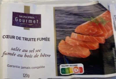 Coeur de truite fumée