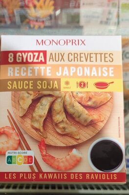 8 Gyozas aux crevettes