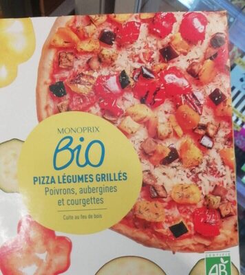 Pizza légumes grillés