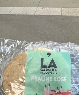 Cookie praliné rose