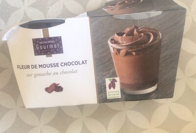 Fleur de mousse chocolat