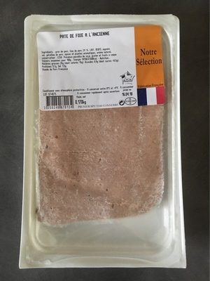 Pâté de foie de porc à l'ancienne