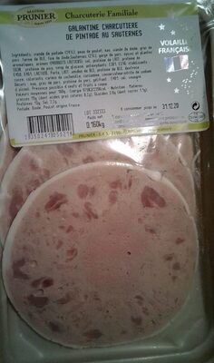 Galantine charcutière pintade Sauternes