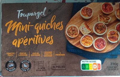 Mini quiches apéritifs