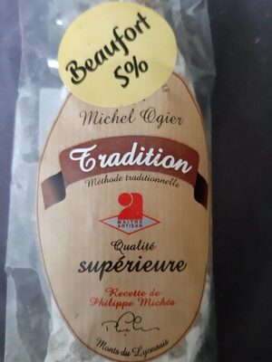 Saucisson au Beaufort 5% Tradition