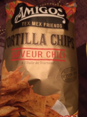 Tortillas Chips Chili front packaging