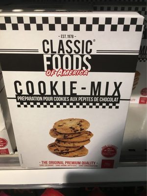 Cookie-mix front packaging