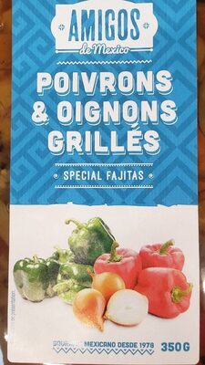 Amigos de Mexico poivrons et oignons grillés