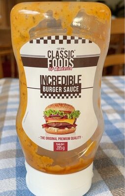 Incredible Burger Sauce