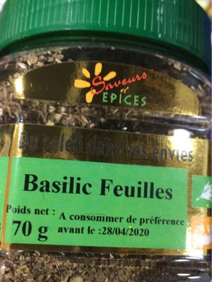 Basilic feuilles