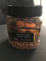 Noix de cajou grillees et salees