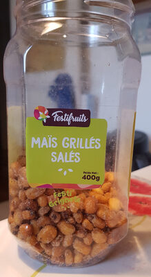Mais grillé salé