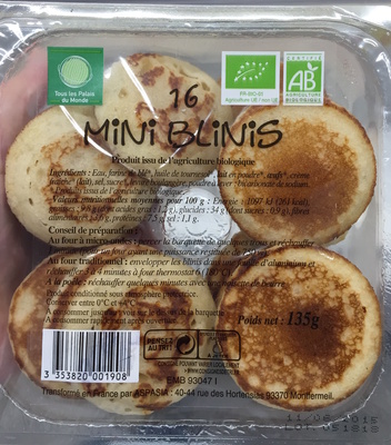16 Mini Blinis