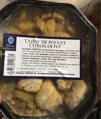 Tajine de poulet