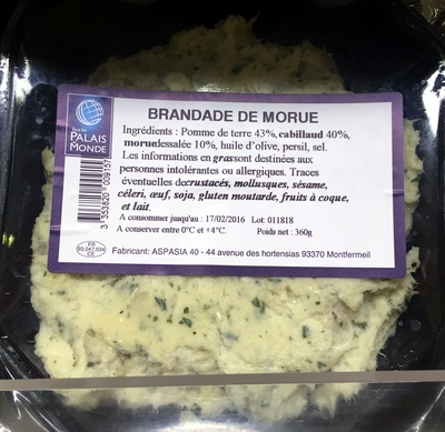 brandade de morue