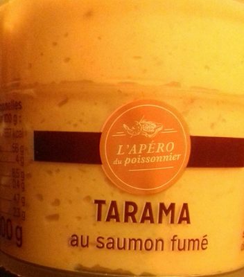 Tarama au saumon fumé front packaging